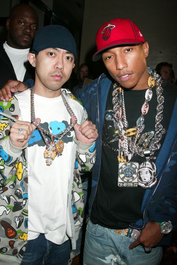 Nigo et Pharrell - Années 2000